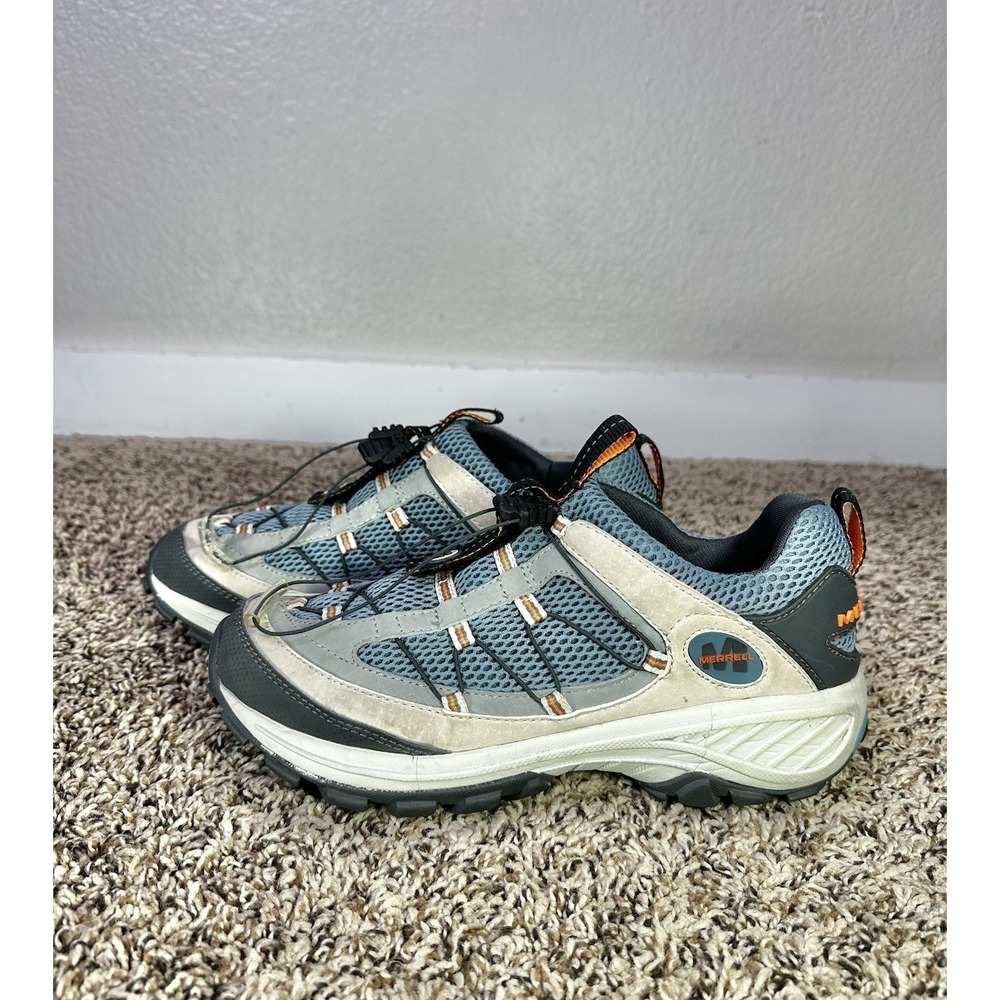 Merrell OutriggerWomen's Size 8 Grey Blue Hiking Shoes Outdoors